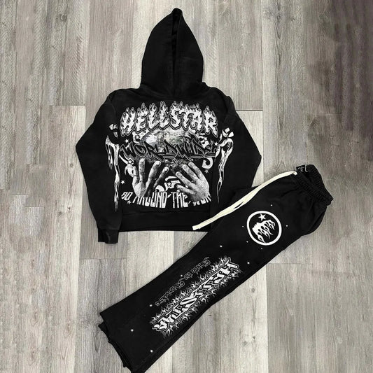 Hellstar Hoodie + Sweatpants Set