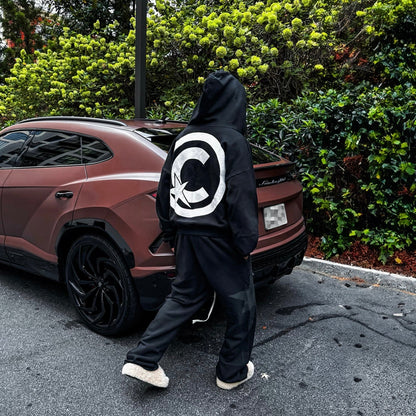 Black CLRVNT Hoodie