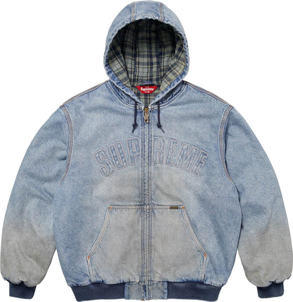Plaid-Lined Work Jacket