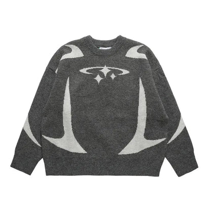 Solus LLC Vintage Knitwear Star Sweater