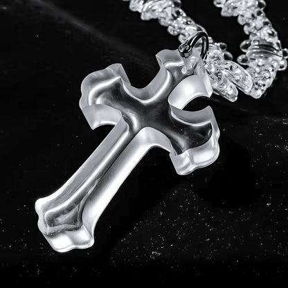 Phantom Cross Link Necklace