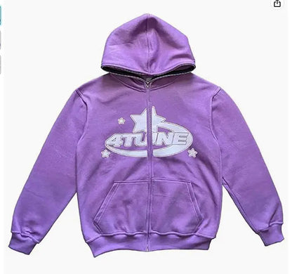 Y2K 4tune Style Zip Jacket
