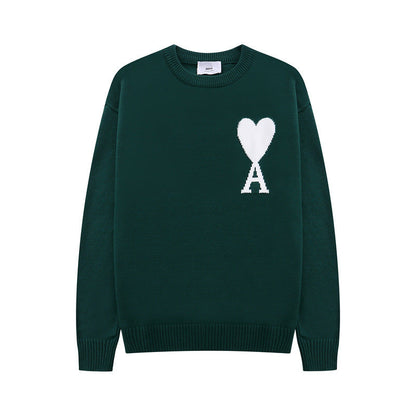 Y2K AMI - HEART SWEATER
