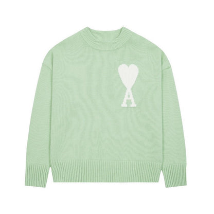 Y2K AMI - HEART SWEATER
