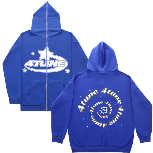 Y2K 4tune Style Zip Jacket
