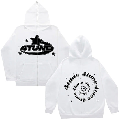 Y2K 4tune Style Zip Jacket