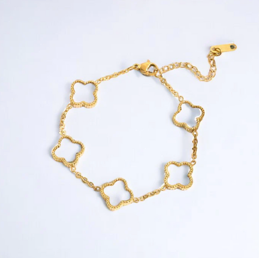 GlowClover™ Gold-Plated Bracelet