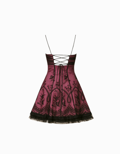 Midnight Rose Dress