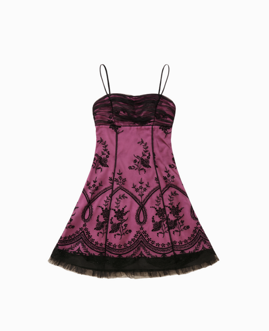 Midnight Rose Dress