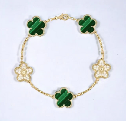 GlowClover™ Gold-Plated Bracelet