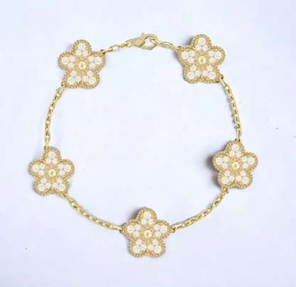 GlowClover™ Gold-Plated Bracelet
