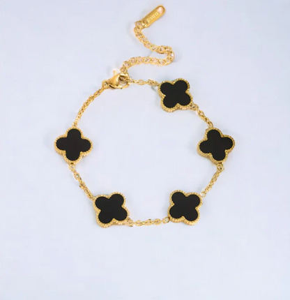 GlowClover™ Gold-Plated Bracelet