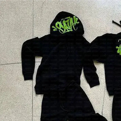 Graffiti Y2K Streetwear Hoodies & Sweatpants