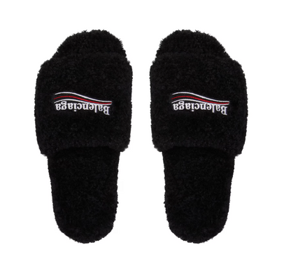 Balenciaga Fuzzy Slides