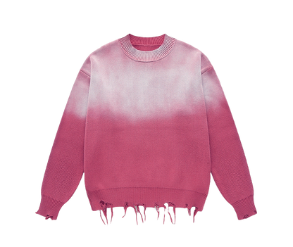 Y2K ARVID - DISTRESSED SWEATER