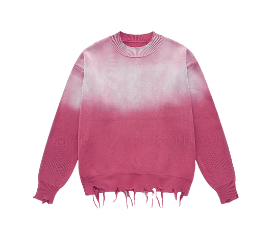 Y2K ARVID - DISTRESSED SWEATER