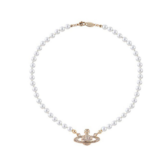 5★ Vivienne Jewelry Pearl Necklace