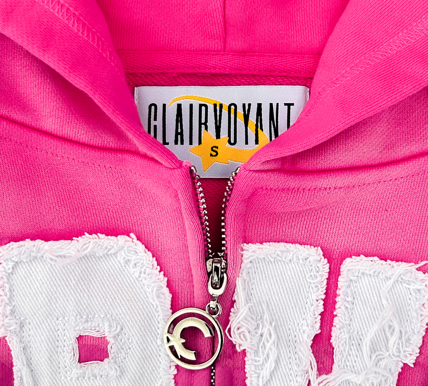 Pink CLRVNT Hoodie