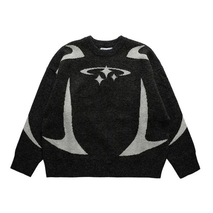 Solus LLC Vintage Knitwear Star Sweater