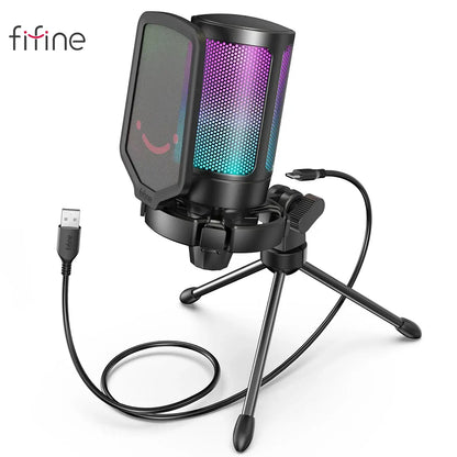 FIFINE-USB Gaming Microphone