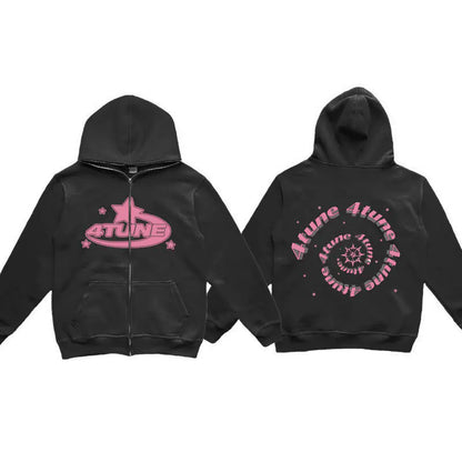 Y2K 4tune Style Zip Jacket