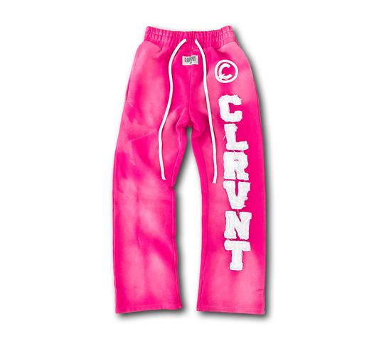 Pink CLRVNT Sweatpants