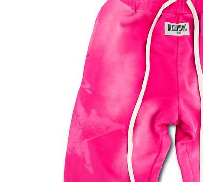 Pink CLRVNT Sweatpants